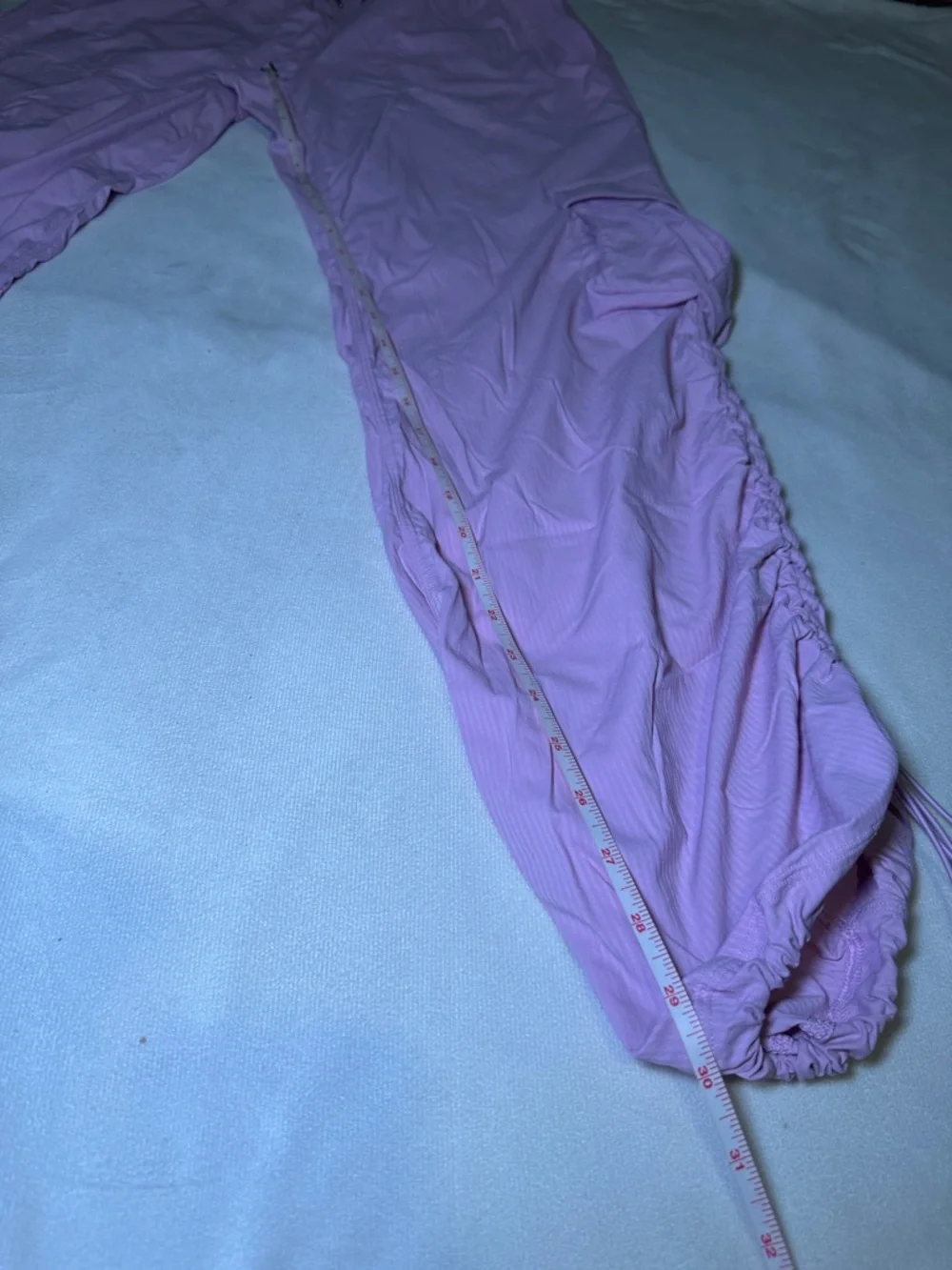 Lululemon Athletica Pink Dance Studio Relaxed-Fit Mid-Rise Cargo Pants Size M - Picture 14 of 15